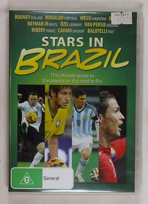 Stars in Brazil (DVD, 2014) Soccer Football Ronaldo Messi Rooney - image 1 of 2