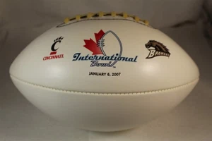 BADEN FULL SIZE FOOTBALL 2007 INTERNATIONAL BOWL CINCINNATI , WESTERN MICHIGAN - Imagen 1 de 3