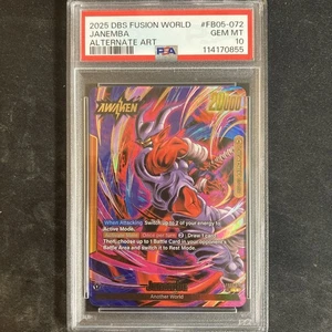 PSA 10 DBS Fusion World FB05 Janemba Leader Alt Art - Picture 1 of 10
