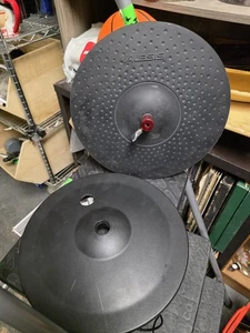 Alesis Strike Pro electronic drum set hi hat Cymbals pair - Picture 1 of 4