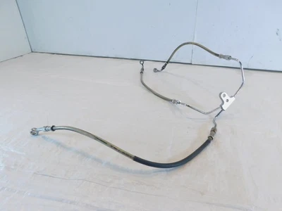 Manguera de línea de freno delantera de doble disco trenzada ultra y clásica Harley Electra Glide Foto 1 de 4