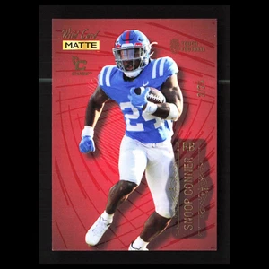 Snoop Conner /25 #MB-127 2022 Wild Card Matte Chase Red Lines Ole Miss Rebels - Picture 1 of 4