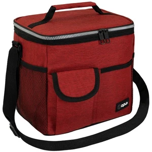 Insulated Lunch Bag for Men Women, Leakproof Heather Red Lunch Box for Work, ... - Picture 1 of 8