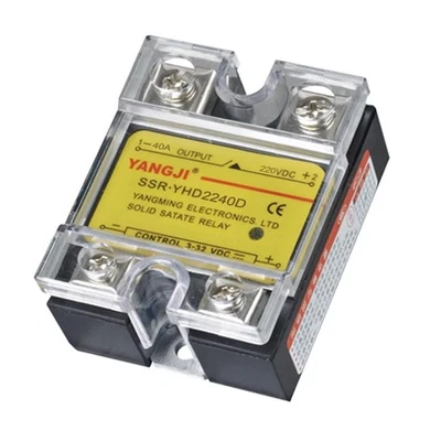 Solid State Relay SSR 40A DC3-32V Control DC5-220V DC Control DC YHD2240D - Image 1 of 4