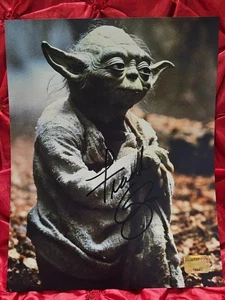 FRANK OZ YODA HANDSIGNIERT HANDSIGNIERT 8X10 FILM FOTO STAR WARS AUTOGRAPH COA - Bild 1 von 5