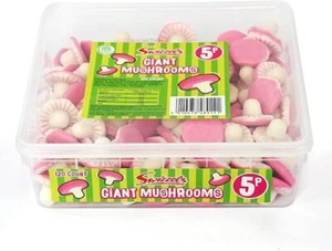 SWIZZELS FOAM MUSHROOMS TUB 576G X 1 TUB - Picture 1 of 2