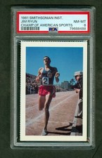 Jim Ryun 1981 Smithsonian Champions of American Sports PSA 8 NMMT