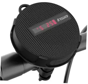 Tragbarer Bluetooth Lautsprecher, Fahrradlautsprecher mit Geschwindigkeit 5W schwarz (mit Tacho) - Bild 1 von 7