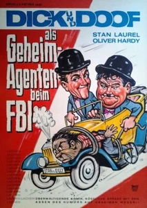 Laurel & Hardy: Dick und Doof als Geheimagenten | orig. Filmplakat A1 gerollt - Bild 1 von 1