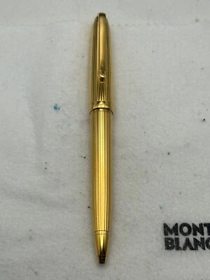 Bolígrafo Louis Cartier Gordon chapado en oro - En muy buen estado Foto 1 de 4