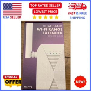 WiFi Range Extender 1200Mbps – Dual Band Signal Booster for Home Coverage - Picture 1 of 2