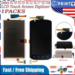 LCD Touch Screen Digitizer For Zebra TC70 TC75 TC72 TC77 TC75X - Foto 1 di 8