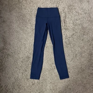 Lululemon Size 2 Align Pant High Rise 25" Inseam True Navy Blue - Picture 1 of 7