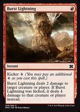 * mrm * eng foil lightning explosive (burst lightning) mm2 mtg