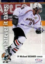 2007-08 Nanaimo Clippers #2 Mickael Bedard