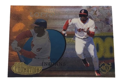 1997 Upper Deck Baseball UD3 ProMotion Kenny Lofton #37 Cleveland Indians MLB - Image 1 of 4