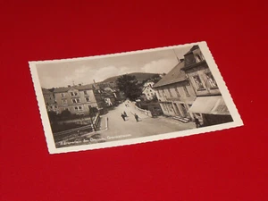 alte Postkarte Ansichtskarte AK Sammler Bärenstein Bez. Chemnitz Grenzstrasse - Bild 1 von 2