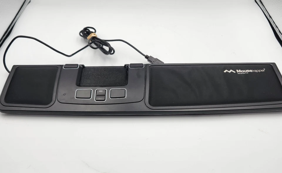 Mousetrapper Advance 2.0 Ergonomic Rollerbar Touchpad Wired USB - Tested - Image 1 of 4