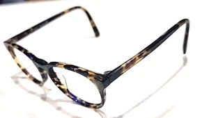 Warby Parker Jane 252 Tortoise Blue Round Eyeglasses Frame 49-18 135 - Picture 1 of 6