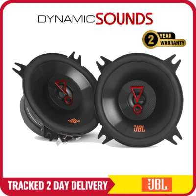 JBL Stage3 427F - 4" 2-Way Coaxial Speaker 300W Total Power Without Grills - Image 1 of 4