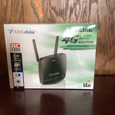 D-Link 4G LTE DWR-961 U.S Cellular High-Speed Wireless WI-FI Router 32 WPA2 - Image 1 of 4
