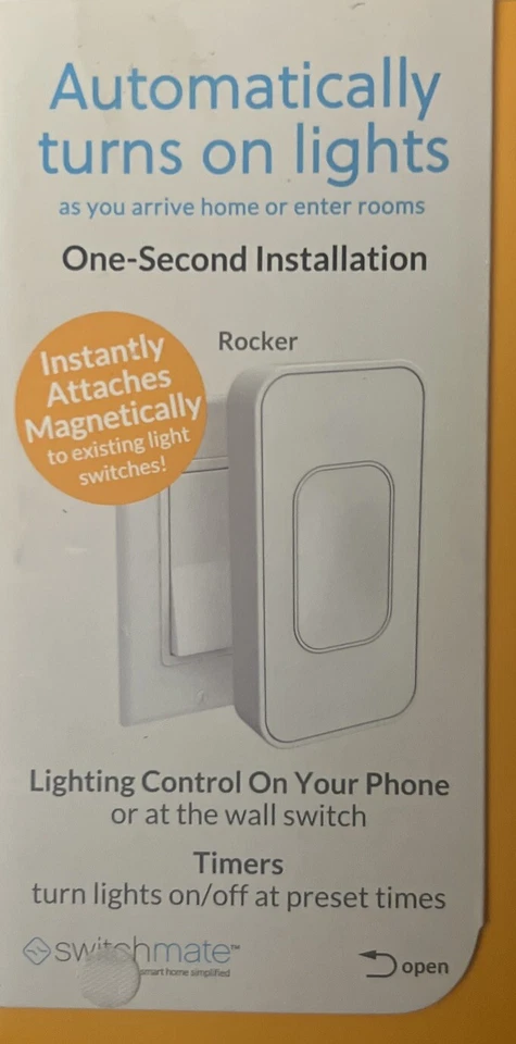 Switchmate Snap-On Instant Smart Light Switch Control ROCKER - Image 1 of 1