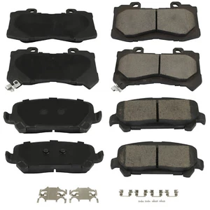 Pastillas de freno delanteras y traseras de cerámica de 6 piezas para Chevy Colorado GMC Canyon 2015-2019 2020 - Imagen 1 de 6