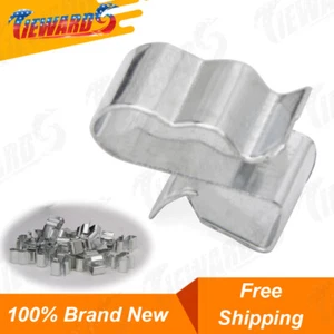 23 mm Anhängerrahmen Kabelklemme Drahtclips 50 Stck. Neu - Bild 1 von 2