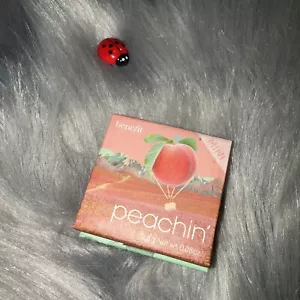 Benefit Cosmetics Mini Blush Peachin -Golden Peach Blush -0.08oz No Brush - Picture 1 of 3
