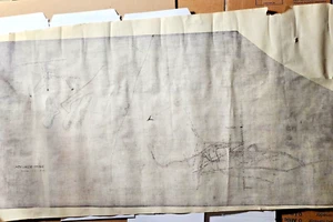 Adelaide Mine Iron Hill Lake county Colorado Mining Survey Map 34.5"x 23.5" - Picture 1 of 10