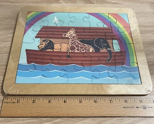 Arce Landmark Woodcraft Arca de Madera Animales Arco Iris Nuevo Hecho en EE. UU. 20 Piezas - Imagen 1 de 6