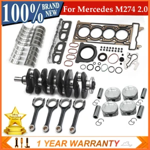 M274 2.0T Engine Rebuild Overhaul Kit - Crankshaft / Con Rods For Mercedes-Benz - Bild 1 von 31