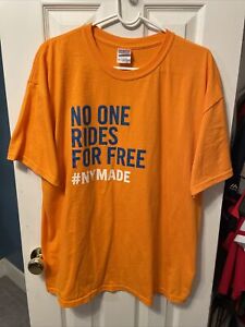 New York Knicks basketball 2013 opening night men’s orange shirt size XL