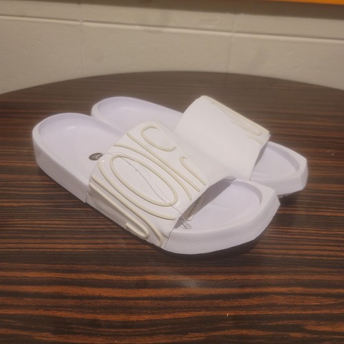 Sandali Nike Jordan NOLA Slide donna taglia 7 (uomo 5 5) bianchi slip on