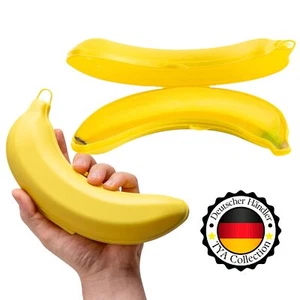 Bananenbox Aufbewahrungsbox Bananendose 2er Set, 100% BPA FREI Großer - Bild 1 von 5