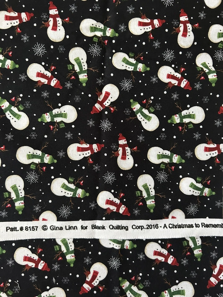 A Christmas To Remember Fabric 1/2 Yard - Image 1 of 1