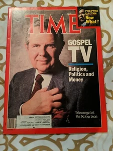 MAGAZINE TIME FEB 17, 1986 GOSPEL TV RELIGION POLITICS AND MONEY - Picture 1 of 4