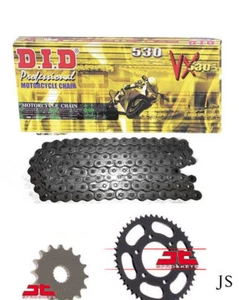Suzuki GT550 K,L,M 1972-1975 DID VX X-Ring Chain & Sprocket Kit - Picture 1 of 1