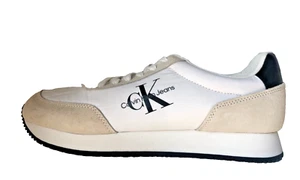 CALVIN KLEIN JEANS RETRO Läufer Su-Ny Mono Herren UK 8 US 9 Eu 42 Ref SF74 # - Bild 1 von 5