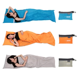 TOMSHOO Portable Sleeping Bag W/ Liner Pillowcase Polyester Pongee 70*210CM