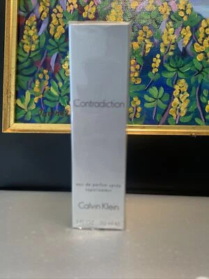 VINTG CONTRADICTION EAU DE PARFUM 1 Oz By Calvin Klein FACTORY SEALED FOR WOMEN - Image 1 of 4