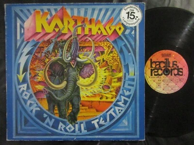 KARTHAGO Rock 'n Roll Testament / Quadro LP Germany 1974 BACILLUS BLPS 19201 Q - Bild 1 von 4