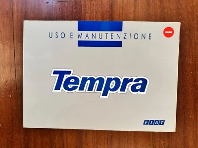 Libro Uso e Manutenzione Fiat Tempra - Immagine 1 di 2