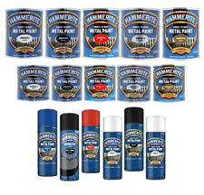 Hammerite - Smooth Direct To Rust Metal Paint Quick Drying All Colours & Sizes
