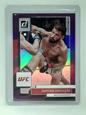 Raphael Assuncao 2023 Donruss UFC - Purple Flood #137 - - Image 1 of 2