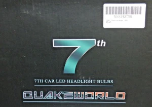 H8 LED Headlight kit (Quakeworld) Free P&P to Uk Mainland - Picture 1 of 6