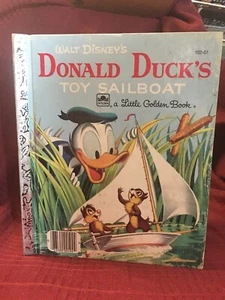 LITTLE GOLDEN BOOK...Donald Duck's Toy Sailboat... - Picture 1 of 6