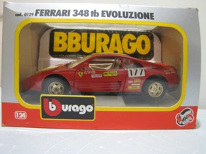 Bburago 1:24 1992 Ferrari 348 tb Evoluzione Rally Series Die Cast Vehicle - Picture 1 of 4