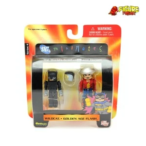 DC Minimates Series 4 Wildcat & Golden Age Flash - Picture 1 of 3