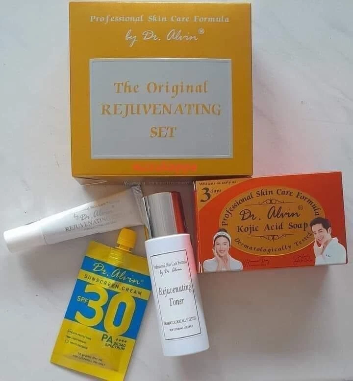 DR ALVIN DR.ALVIN REJUVENATING SET Gold Packaging